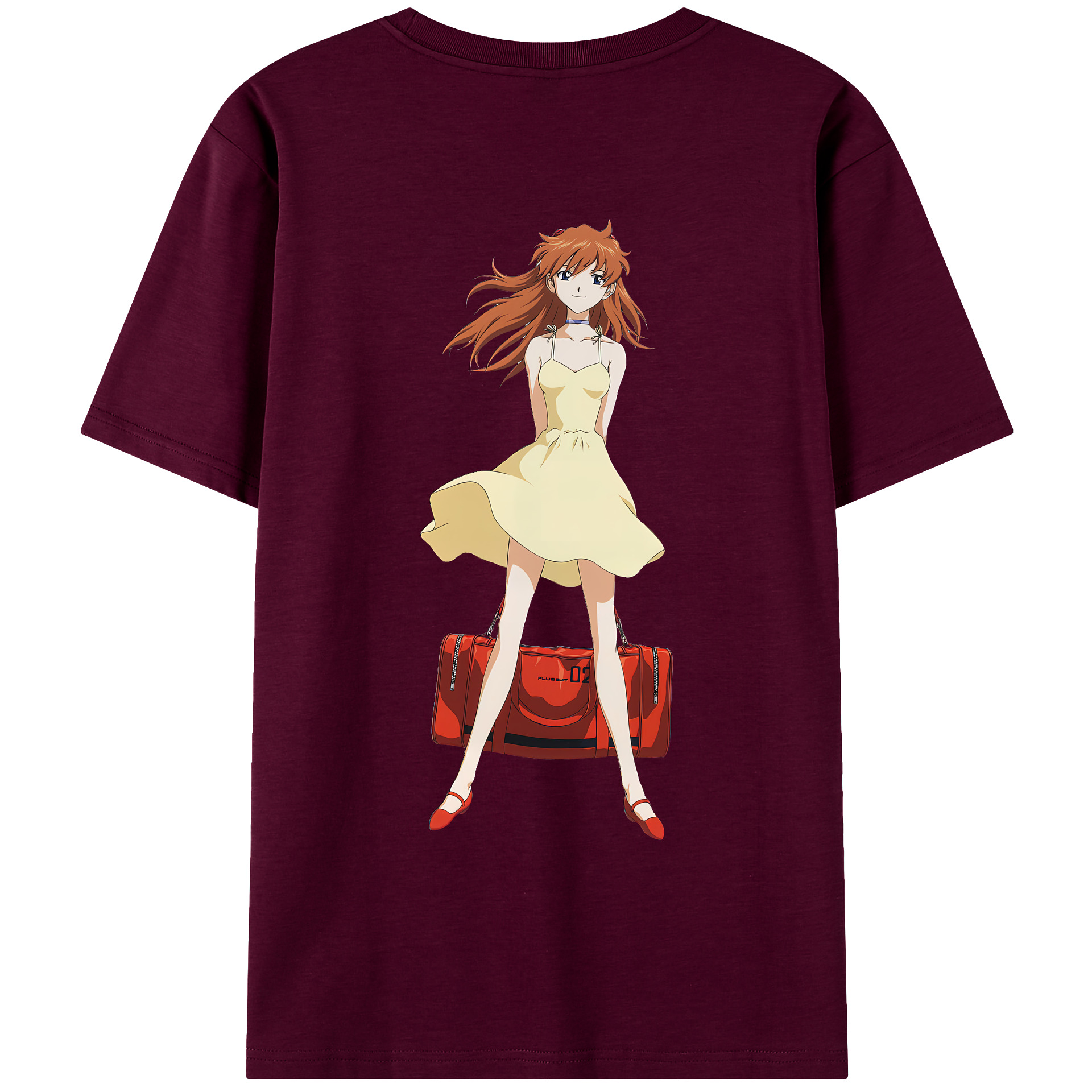 （画像用） EVA 新世紀エヴァンゲリオン レディース半袖Tシャツ(バックプリント)